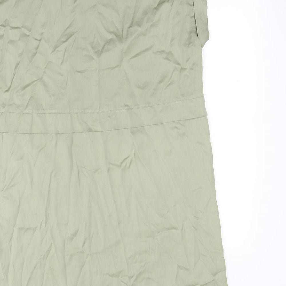 NEXT Womens Green   Shirt Dress  Size 14
