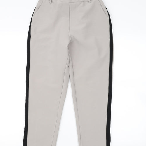 Boohoo Womens Grey   Dress Pants Trousers Size 10 L23 in