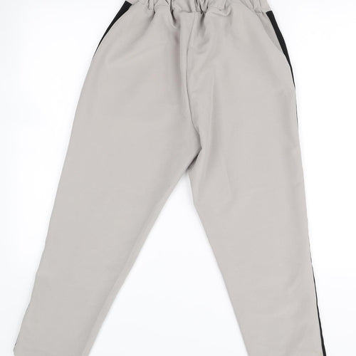 Boohoo Womens Grey   Dress Pants Trousers Size 10 L23 in