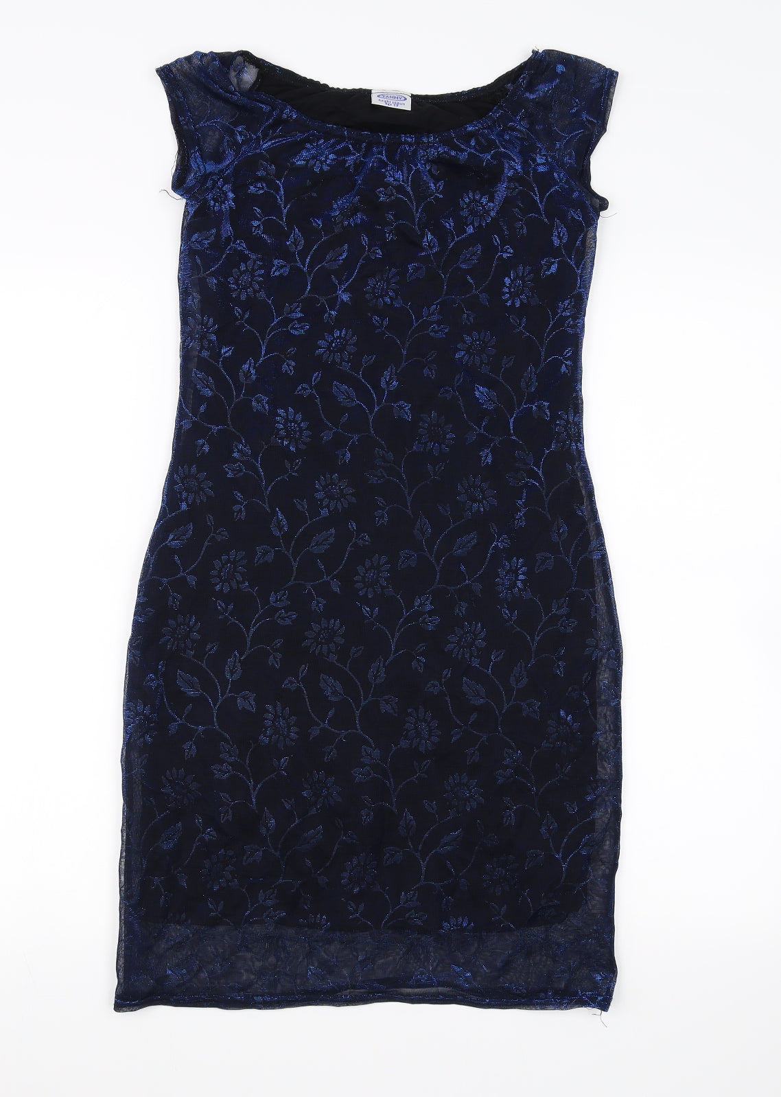 Tammy Girls Blue Floral  Mini  Size 13 Years