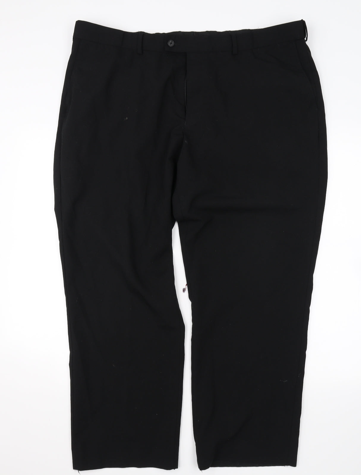 Preworn Mens Black   Dress Pants Trousers Size 44 in L26 in