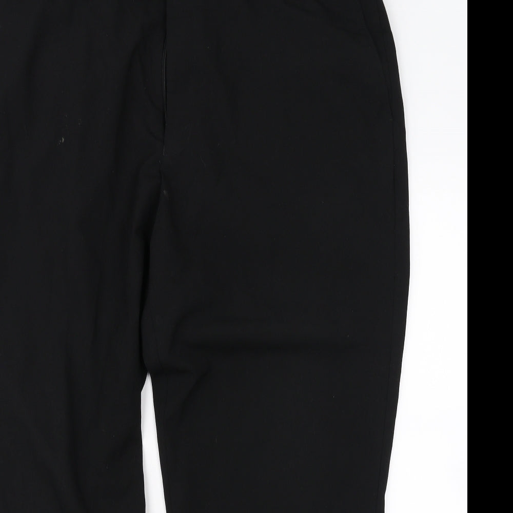 Preworn Mens Black   Dress Pants Trousers Size 44 in L26 in