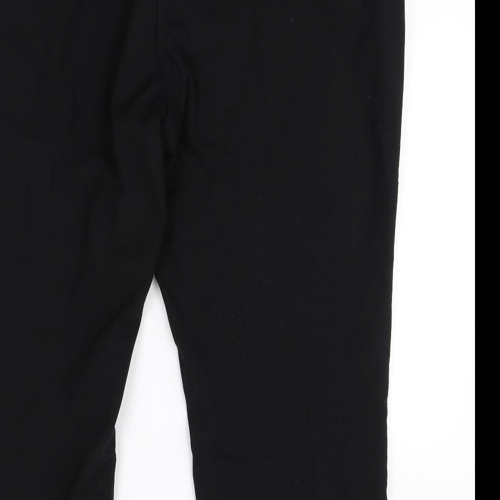 Preworn Mens Black   Dress Pants Trousers Size 44 in L26 in
