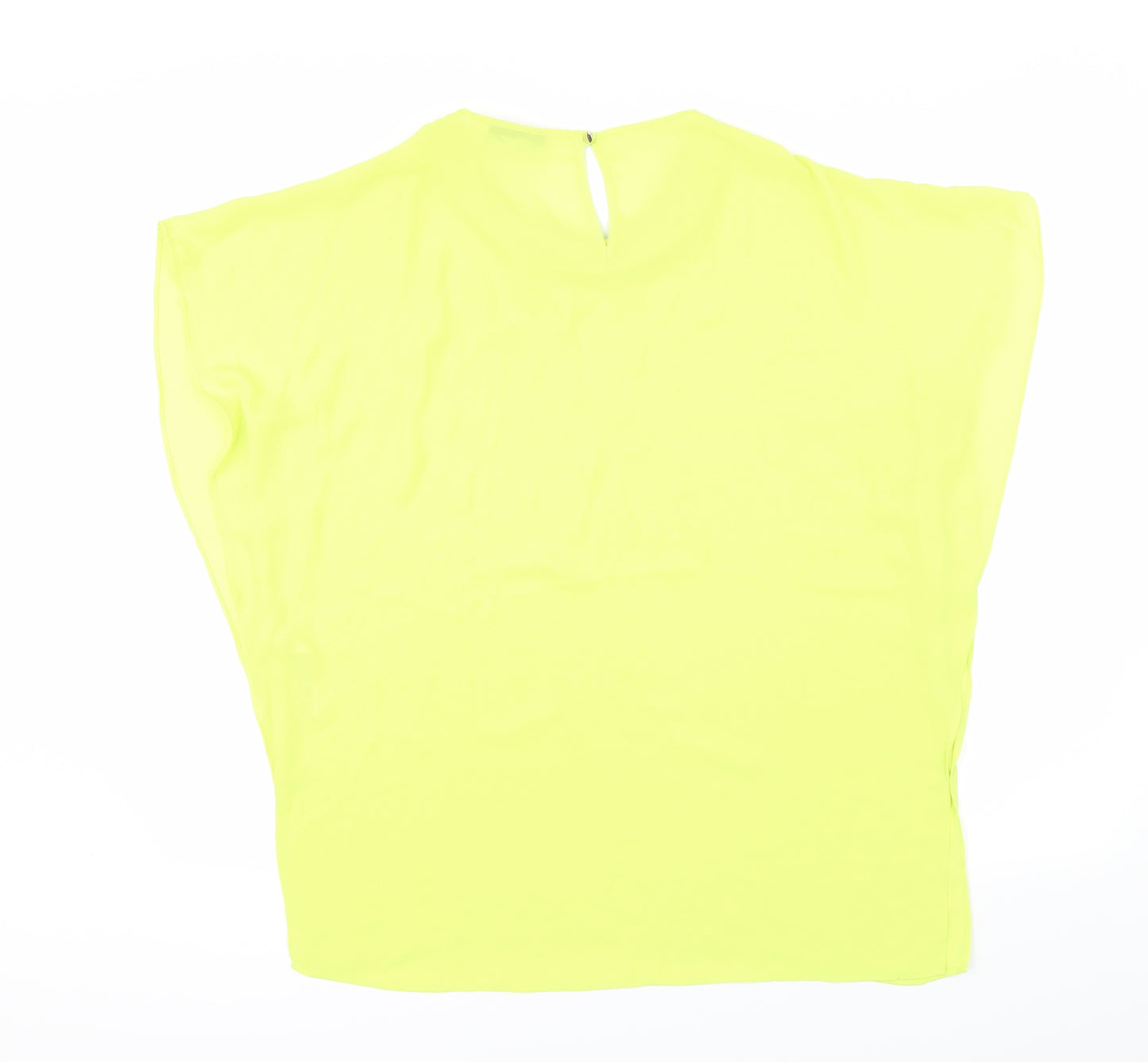 Preworn Womens Green   Basic Blouse Size M