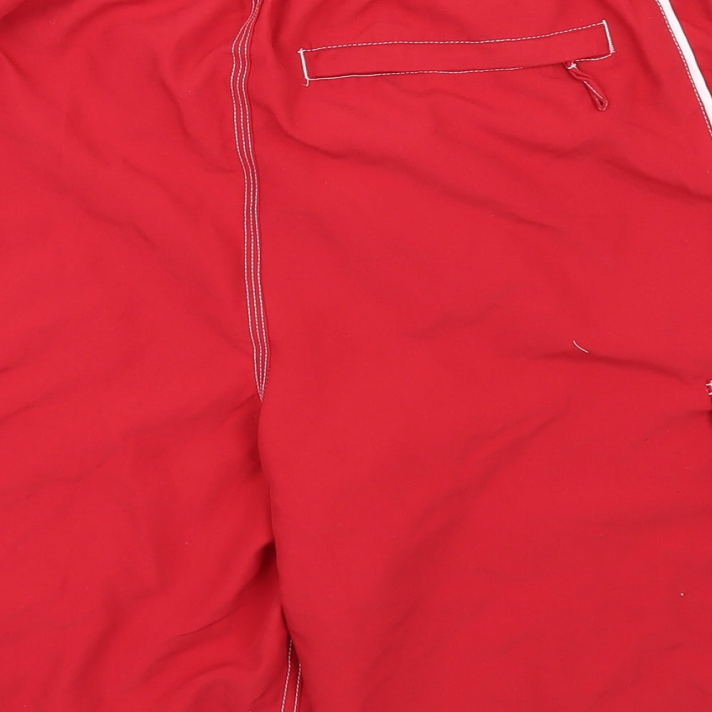 Geroge Mens Red   Bermuda Shorts Size L