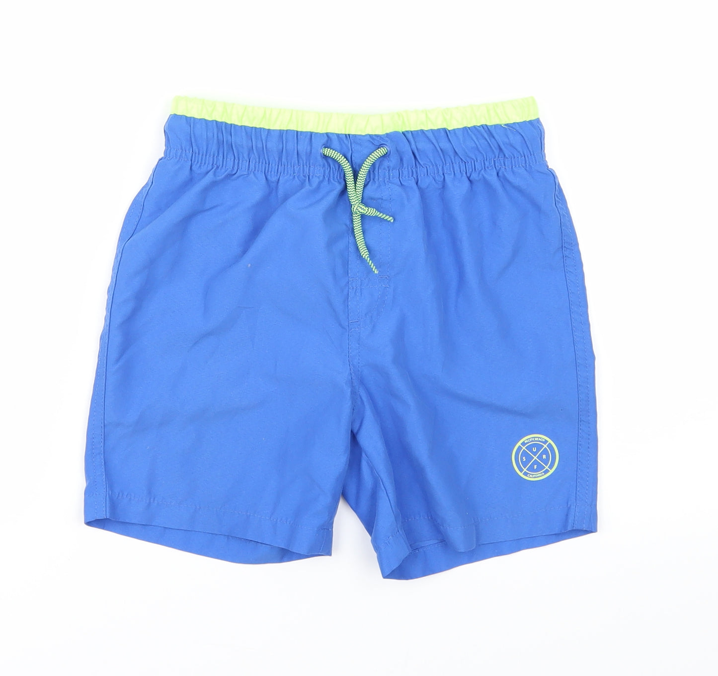 Rebel Boys Blue   Bermuda Shorts Size 7-8 Years