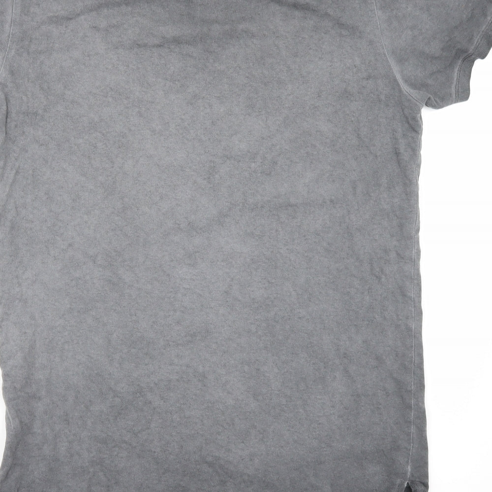 Cedar Wood State Mens Grey  Jersey  T-Shirt Size S