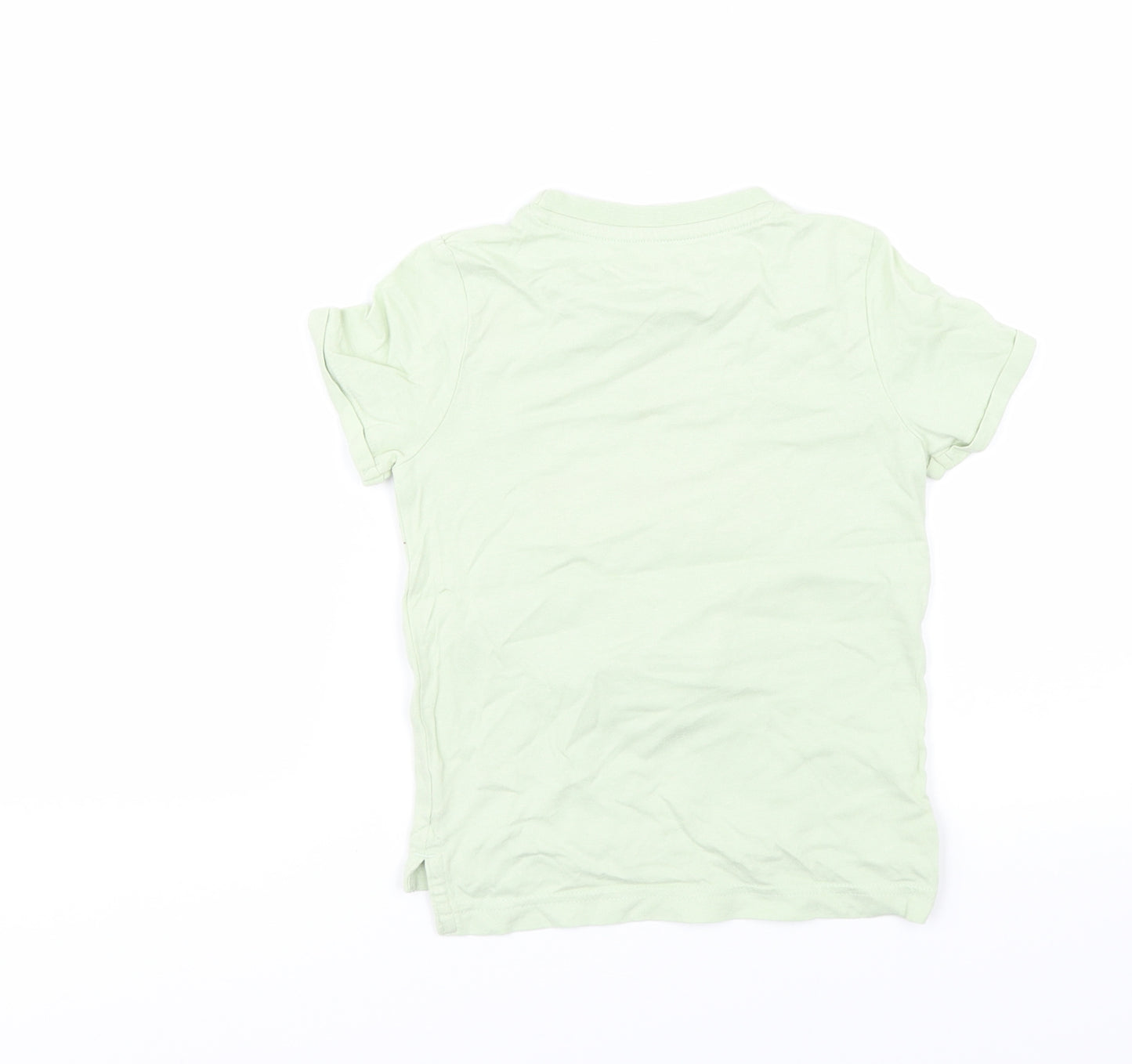 Nutmeg Boys Green  Jersey Basic T-Shirt Size 2-3 Years