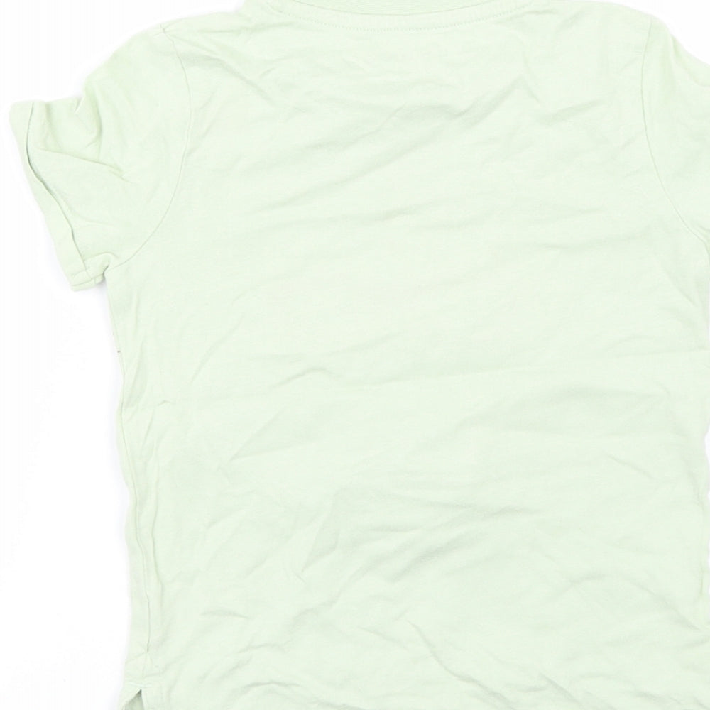 Nutmeg Boys Green  Jersey Basic T-Shirt Size 2-3 Years
