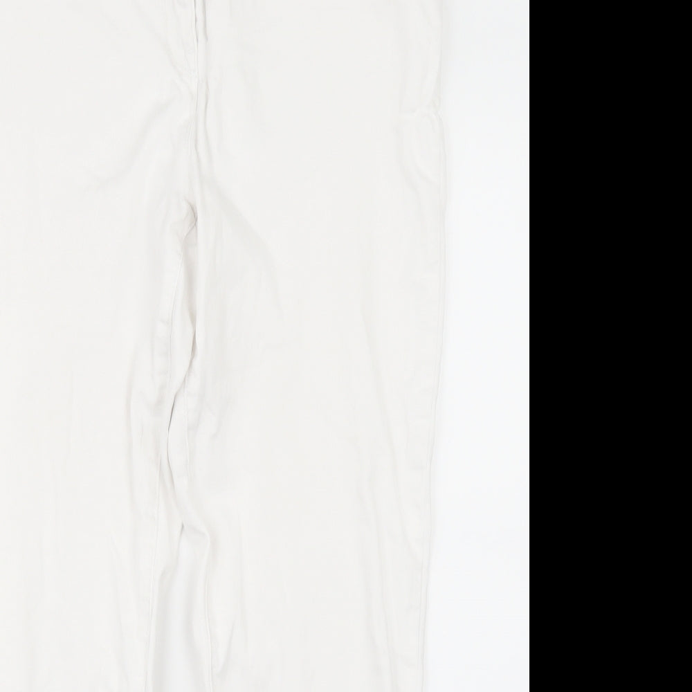 NEXT Womens White  Denim Skinny Jeans Size 38 in L28 in