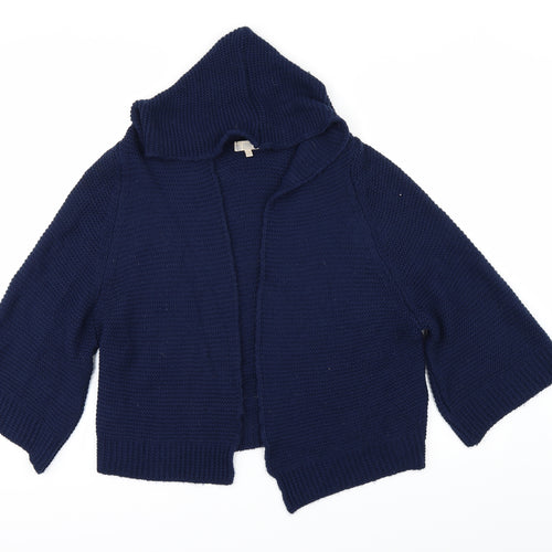 Amanti Womens Blue  Knit Cardigan Jumper Size M