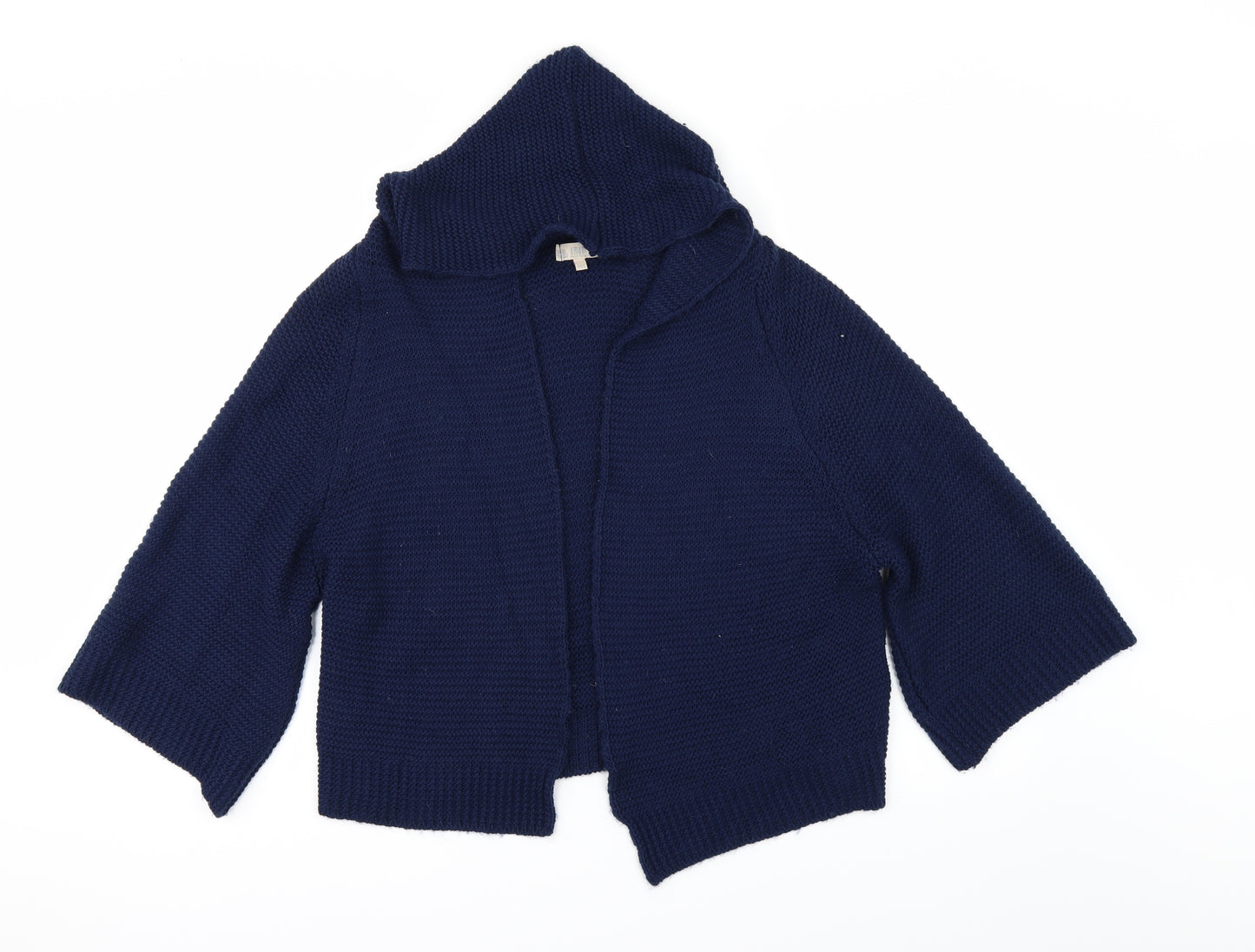 Amanti Womens Blue  Knit Cardigan Jumper Size M