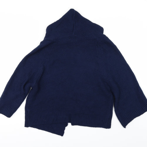 Amanti Womens Blue  Knit Cardigan Jumper Size M
