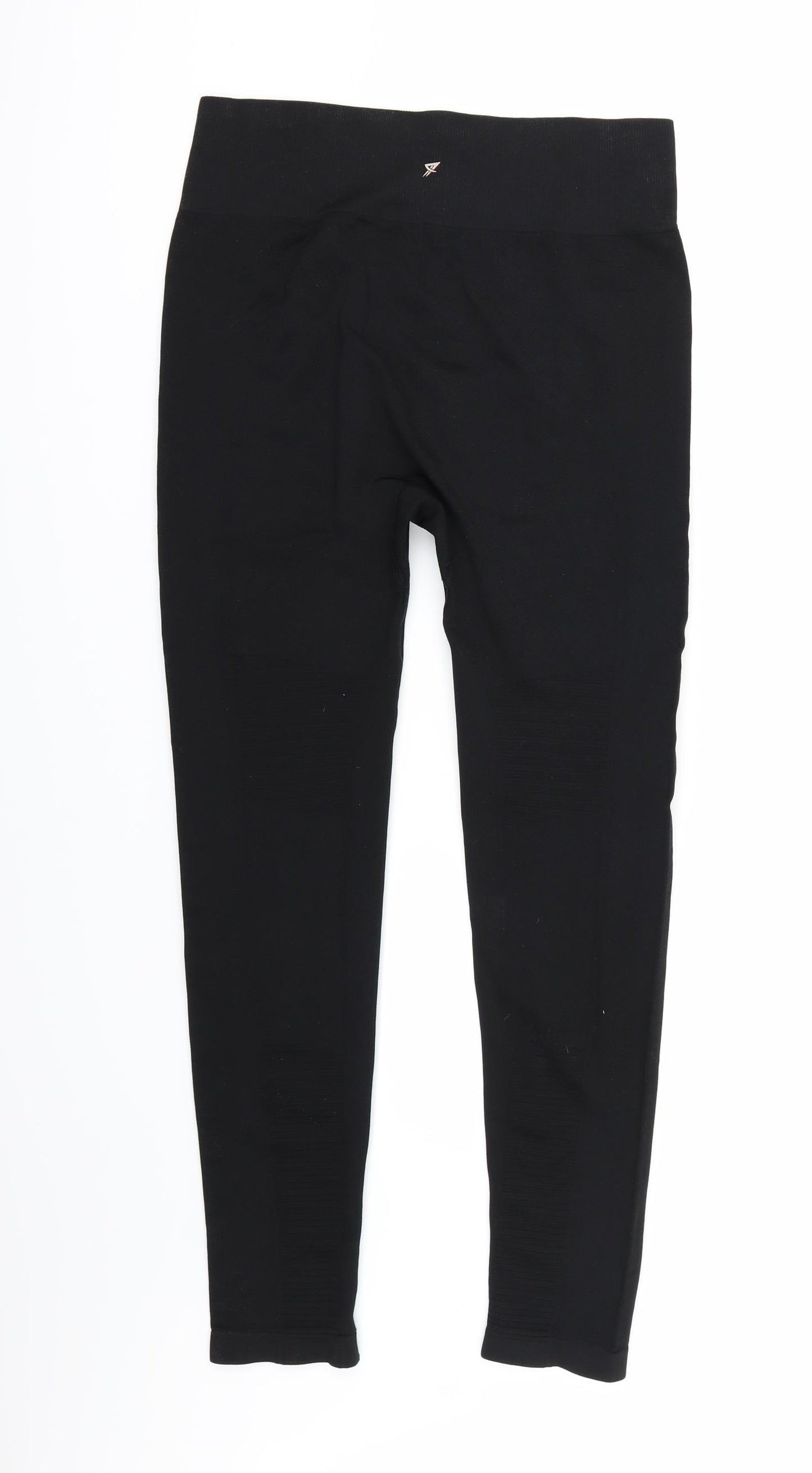 Workout Womens Black   Compression Leggings Size L L29 in