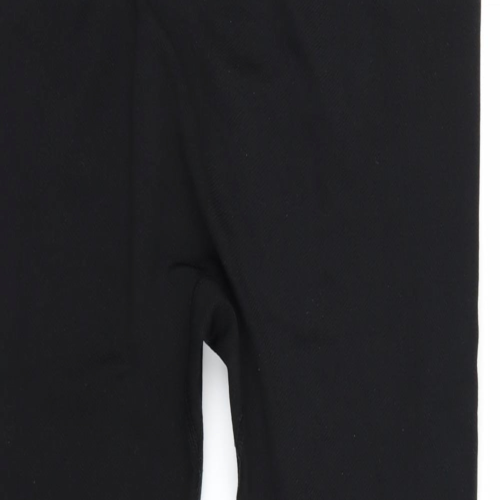 Workout Womens Black   Compression Leggings Size L L29 in