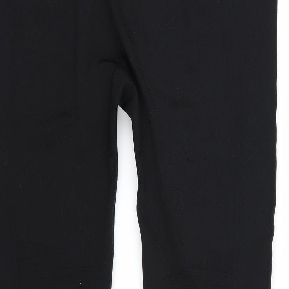 Workout Womens Black   Compression Leggings Size L L29 in