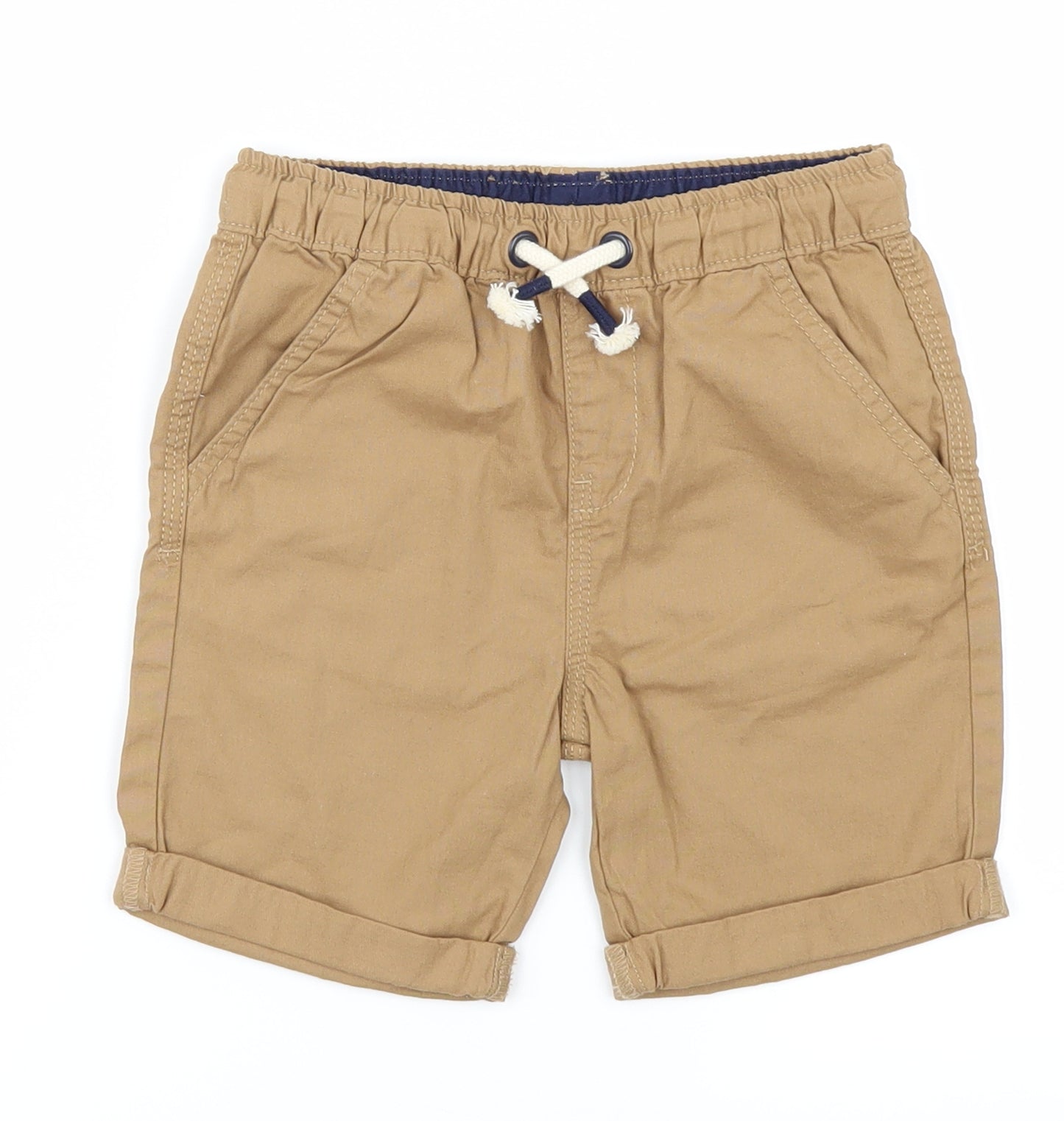 George Boys Brown   Chino Shorts Size 3-4 Years