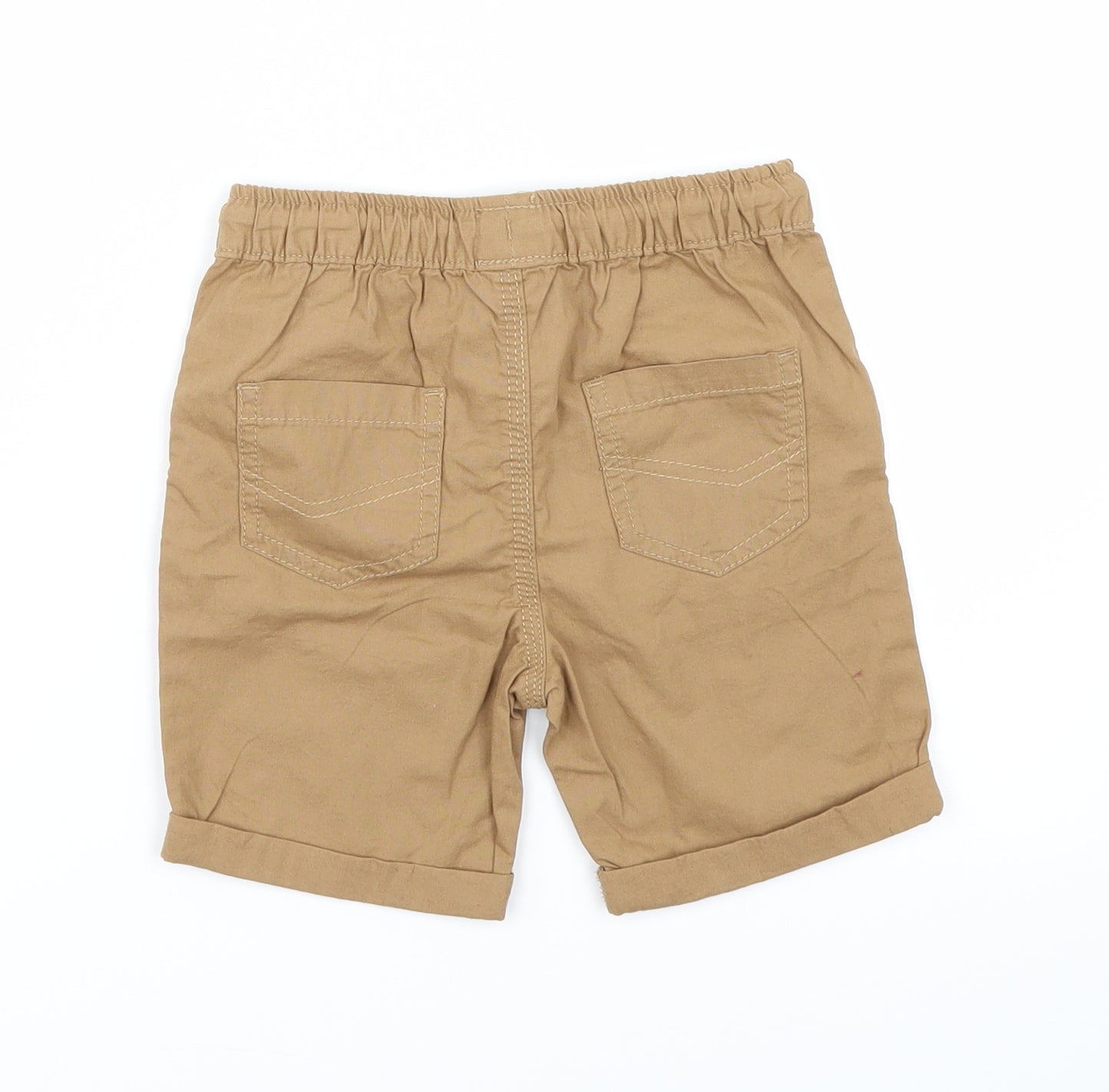George Boys Brown   Chino Shorts Size 3-4 Years