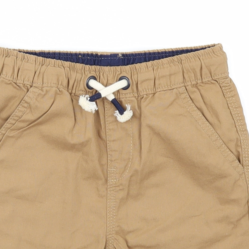 George Boys Brown   Chino Shorts Size 3-4 Years