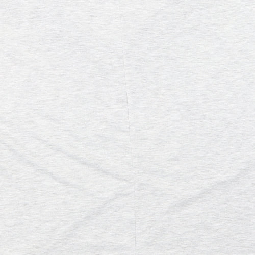 Papaya Womens Grey Animal Print  Basic T-Shirt Size 14