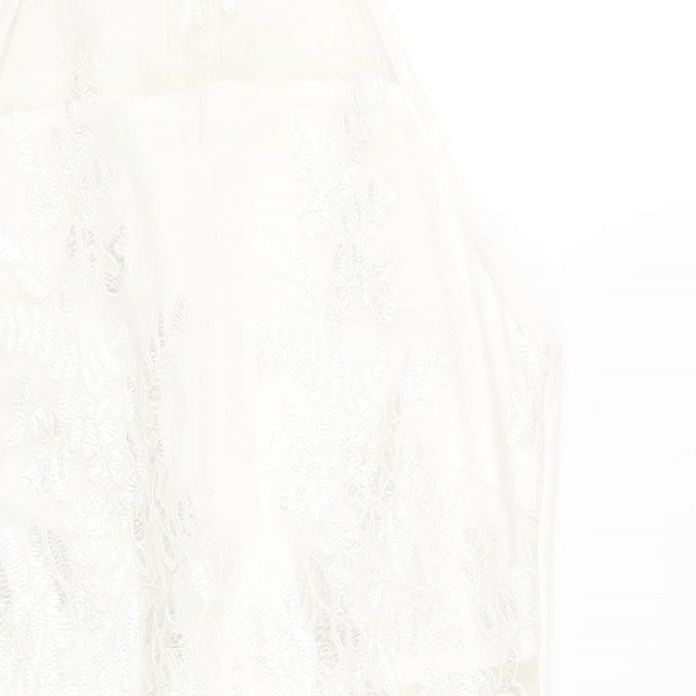 PERISIAN Womens White   Mini  Size 10