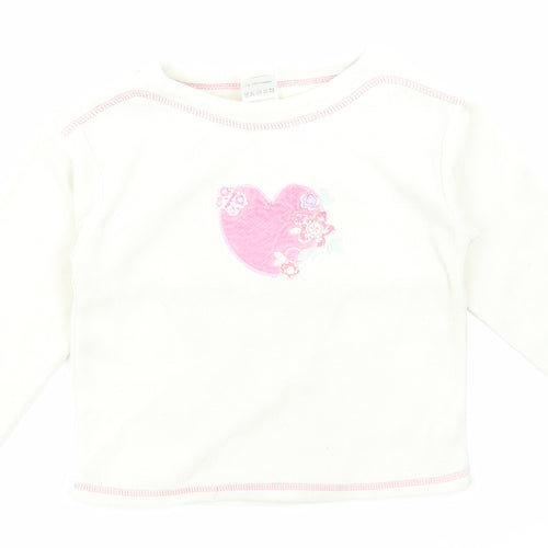 kidz Girls Beige   Pullover Hoodie Size 2 Years