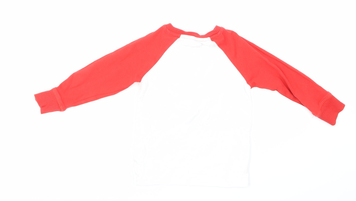 NEXT Boys White   Basic T-Shirt Size 3 Years  - christmas