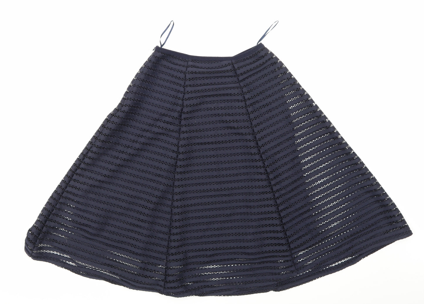 Apricot Womens Blue  Lace Skater Skirt Size 10