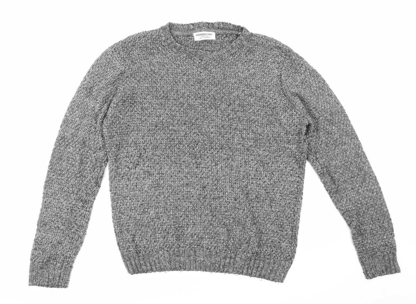 cedarwood state Mens Grey   Pullover Jumper Size M