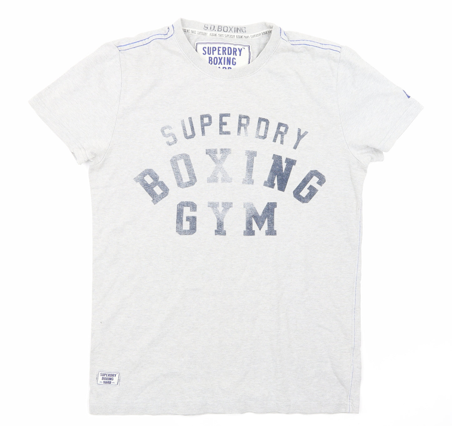 Superdry Mens Grey    T-Shirt Size M