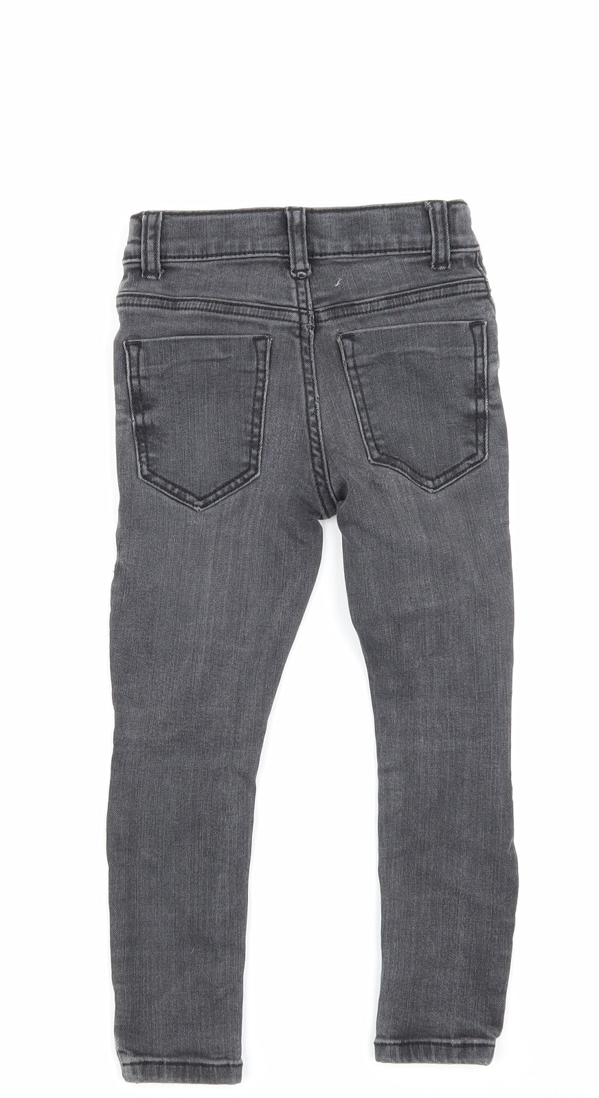 TU Boys Black  Denim Skinny Jeans Size 4 Years
