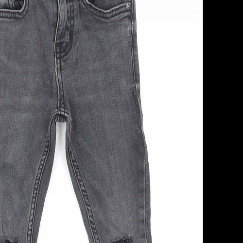TU Boys Black  Denim Skinny Jeans Size 4 Years