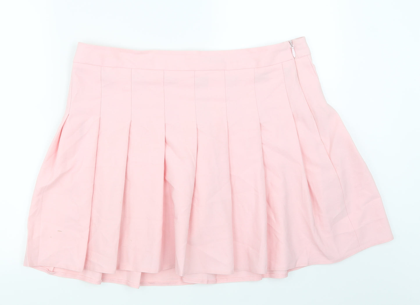 NEWLOOK Womens Pink   Pleated Skirt Size 18