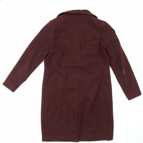 NEWLOOK Womens Red   Trench Coat Coat Size 10