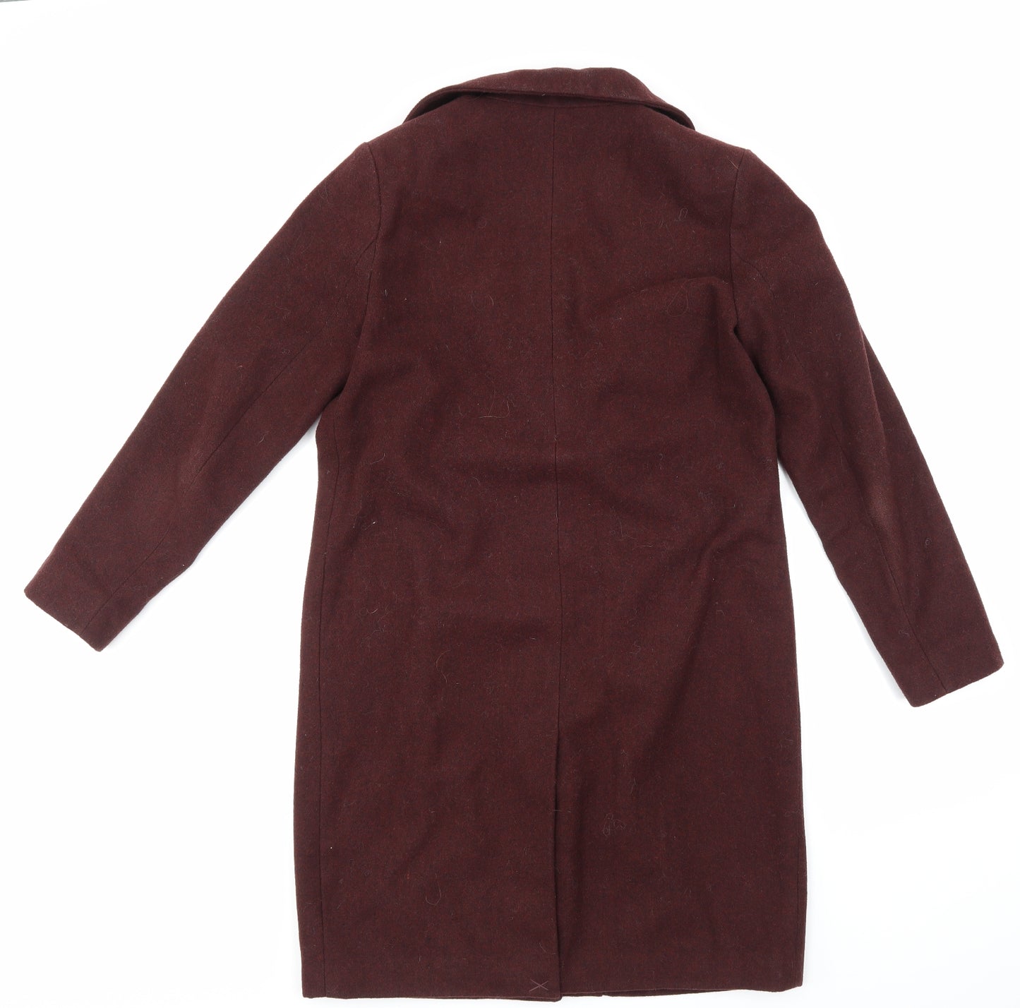 NEWLOOK Womens Red   Trench Coat Coat Size 10
