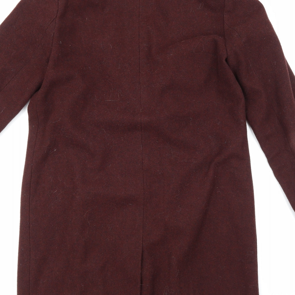 NEWLOOK Womens Red   Trench Coat Coat Size 10
