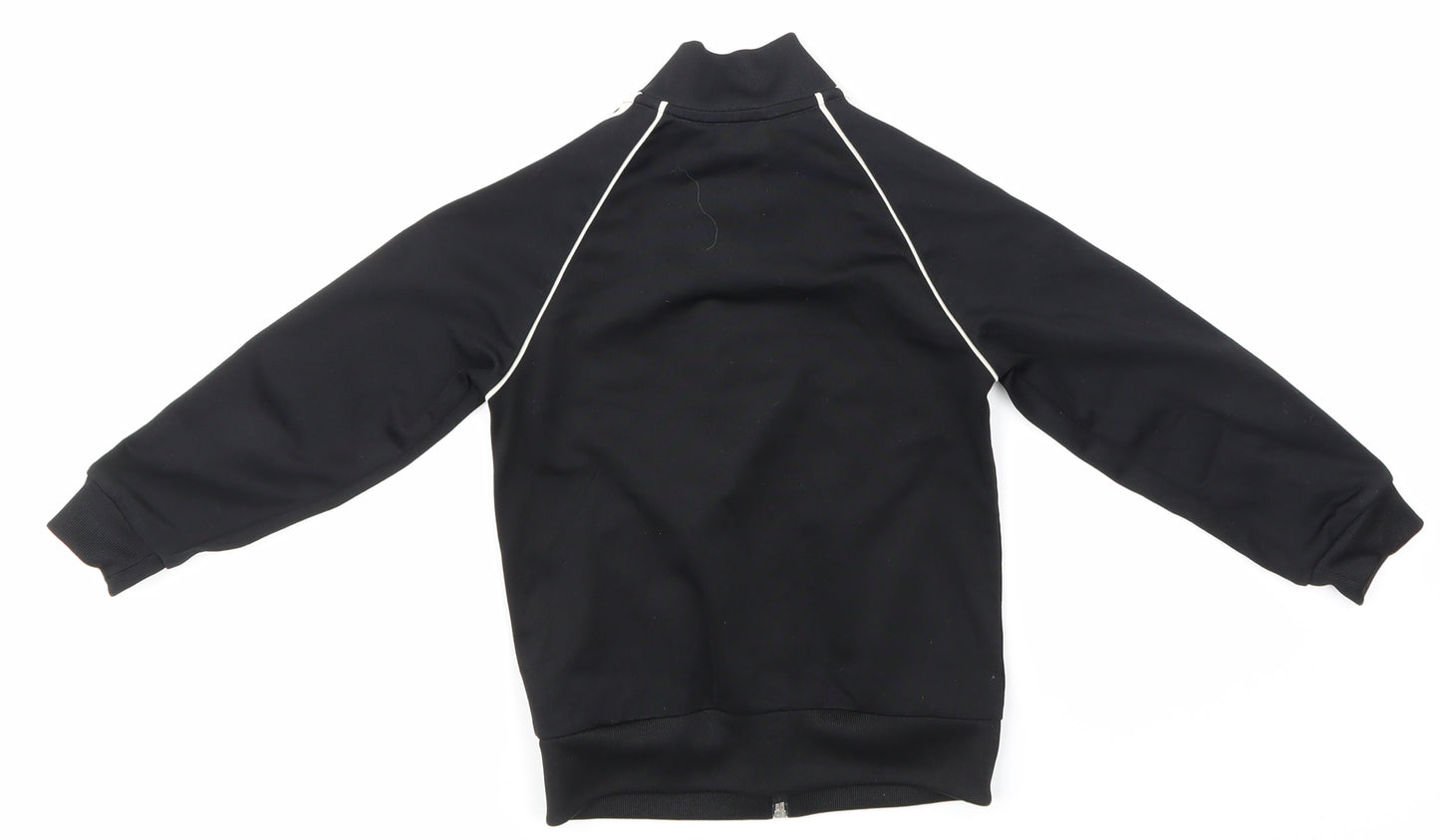 adidas Boys Black   Full Zip Hoodie Size 3 Years