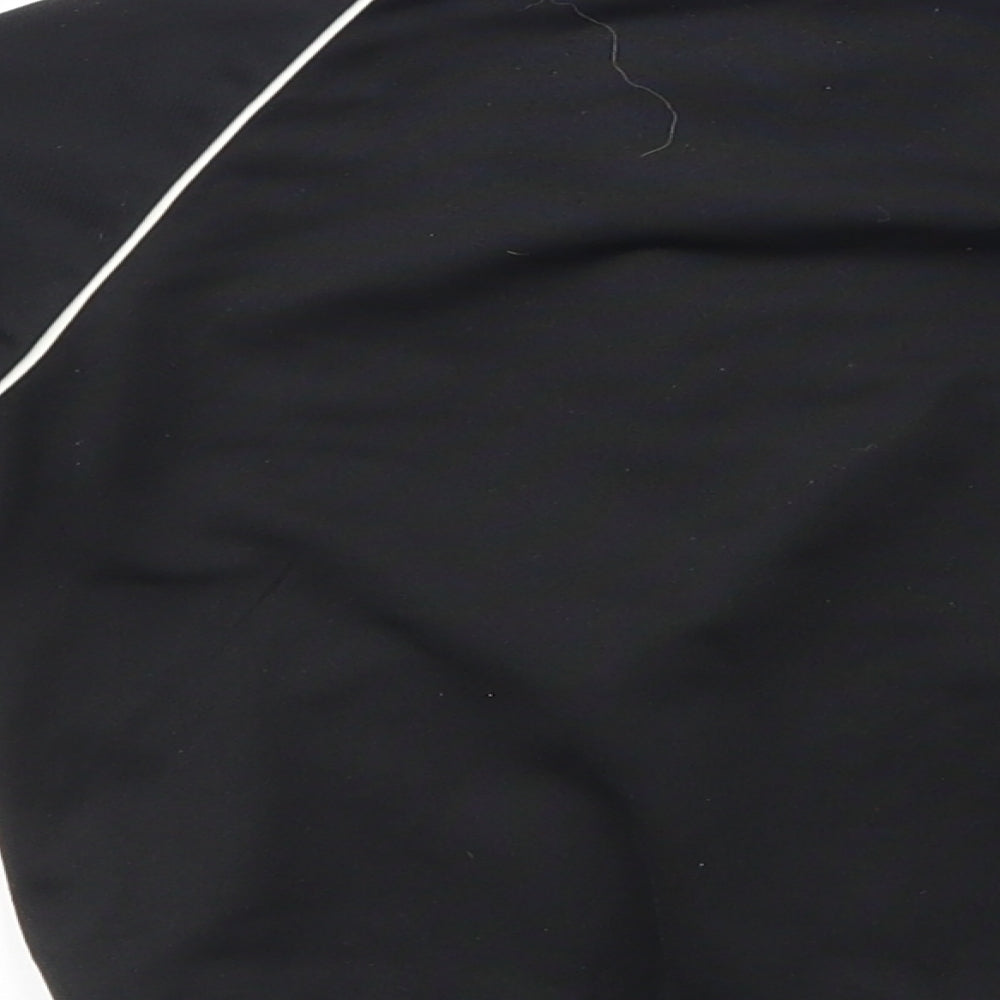 adidas Boys Black   Full Zip Hoodie Size 3 Years