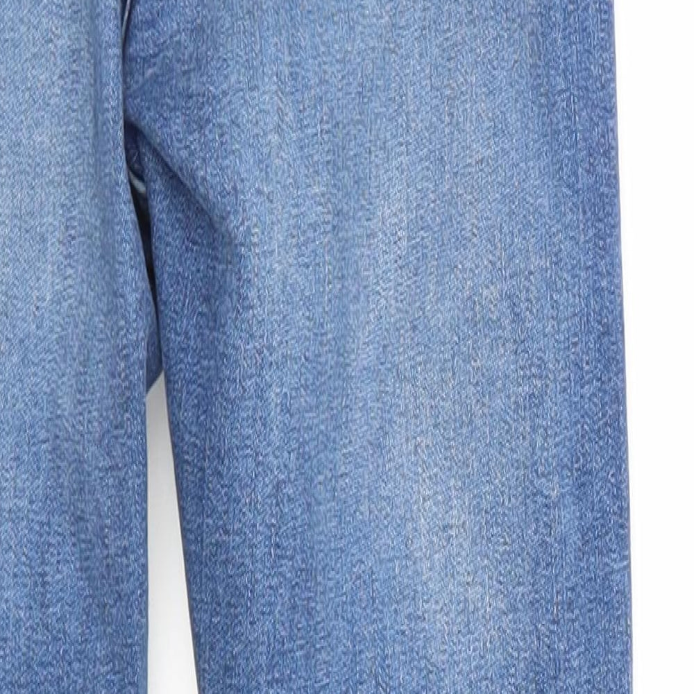 Topshop Womens Blue  Denim Skinny Jeans Size 26 in L28 in