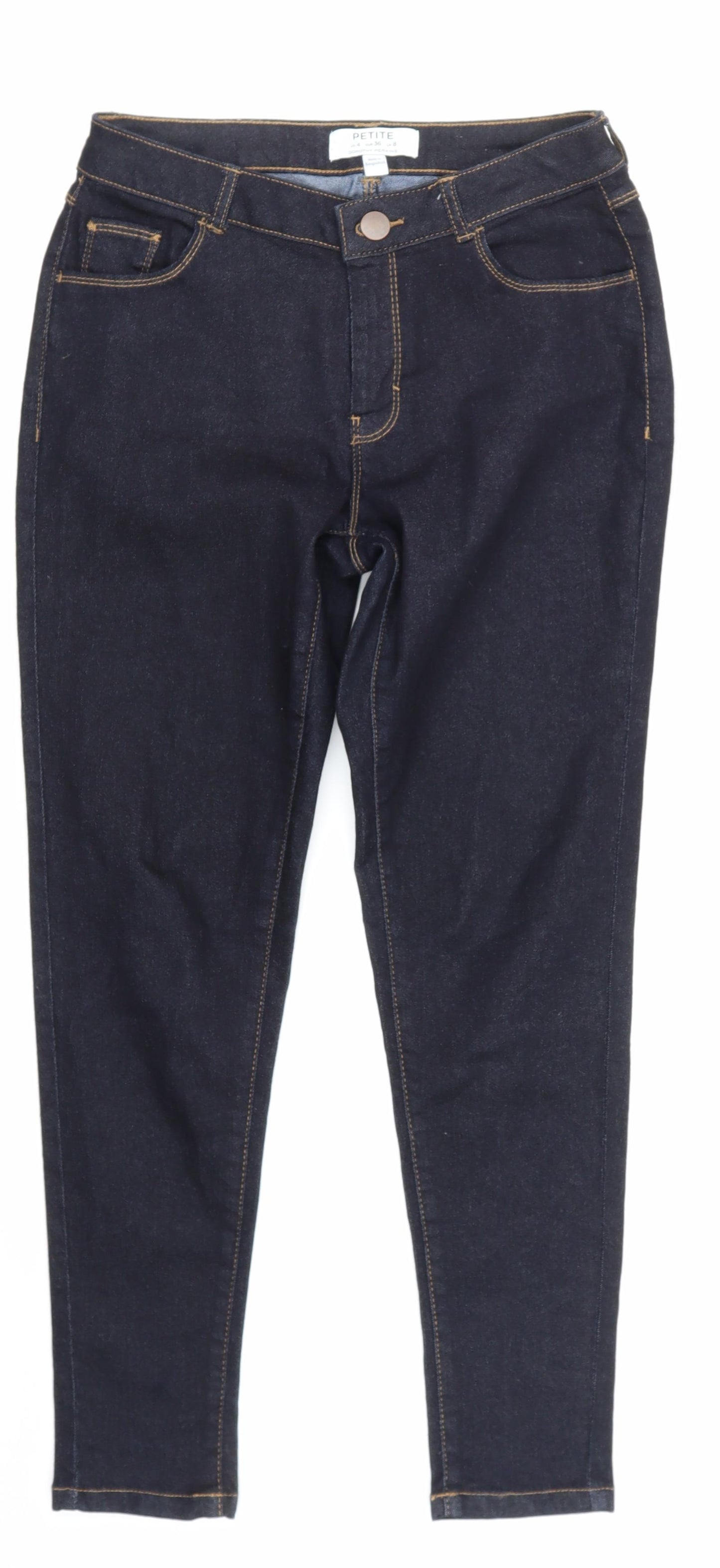 Dorothy Perkins Womens Blue  Denim Skinny Jeans Size 8