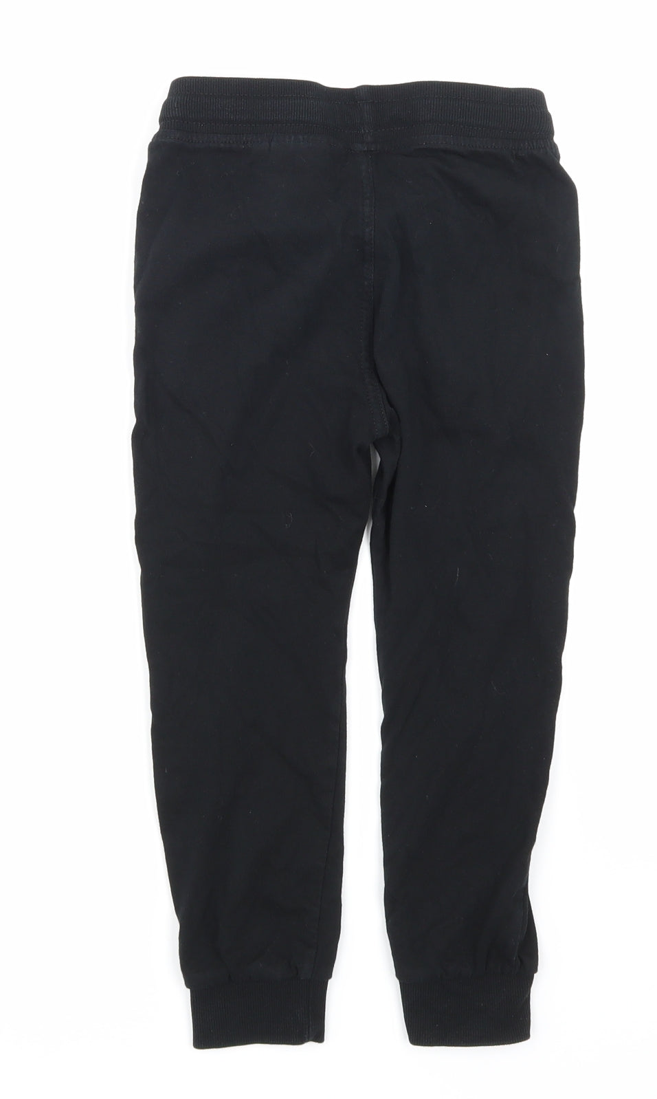 H&M Boys Black   Jogger Trousers Size 5-6 Years