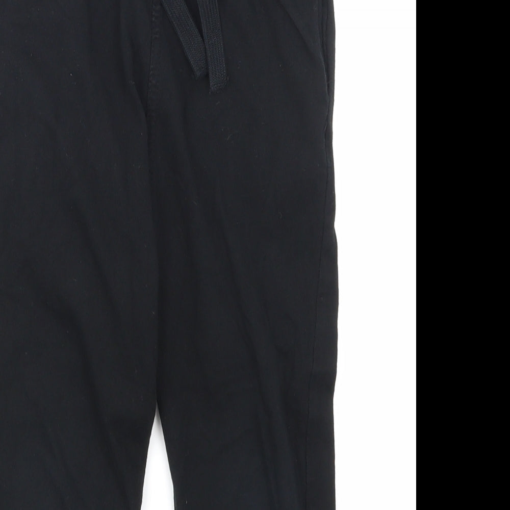 H&M Boys Black   Jogger Trousers Size 5-6 Years