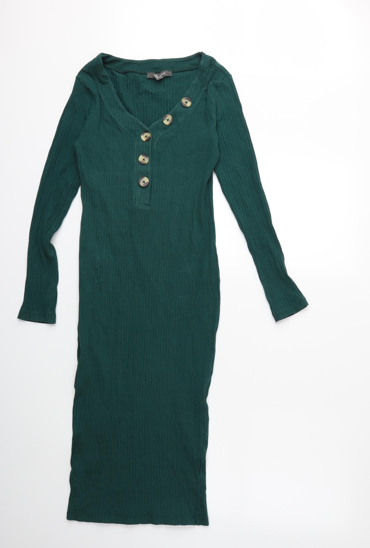 Primark Womens Green   Bodycon  Size 12