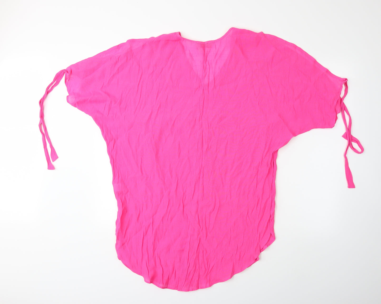 Papaya Womens Pink   Kimono T-Shirt Size S  - beach