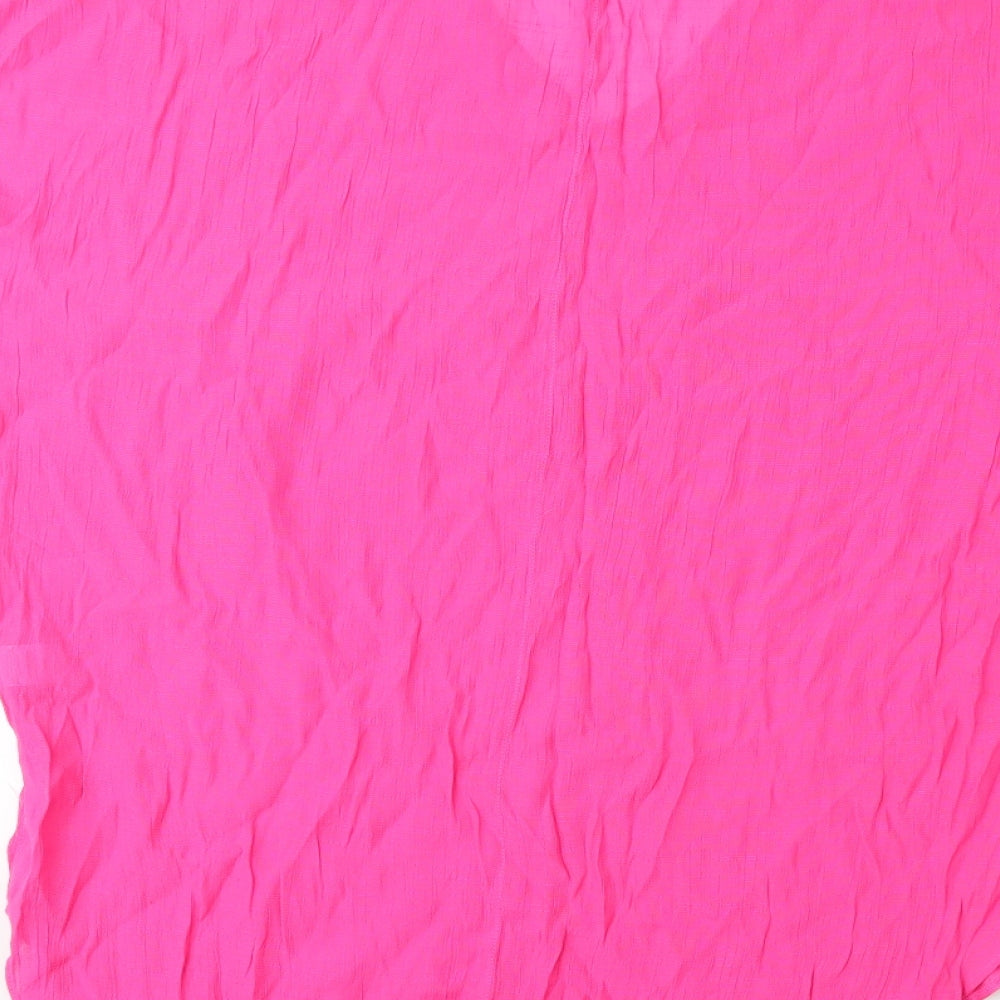 Papaya Womens Pink   Kimono T-Shirt Size S  - beach