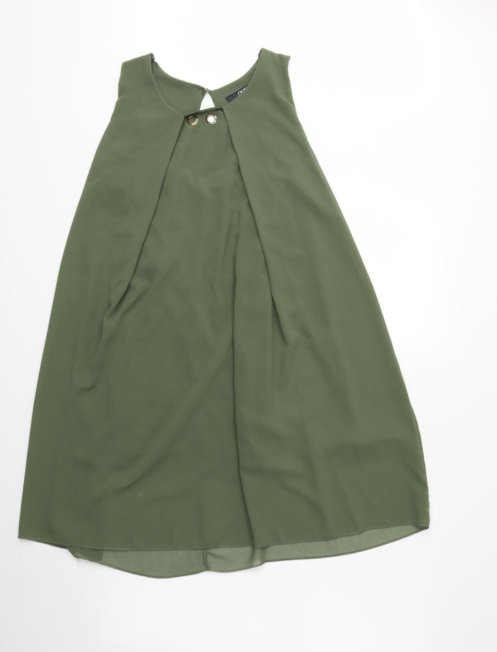 Quiz Womens Green   Shift  Size L