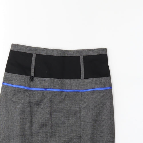 River Island Womens Grey   Straight & Pencil Skirt Size 8