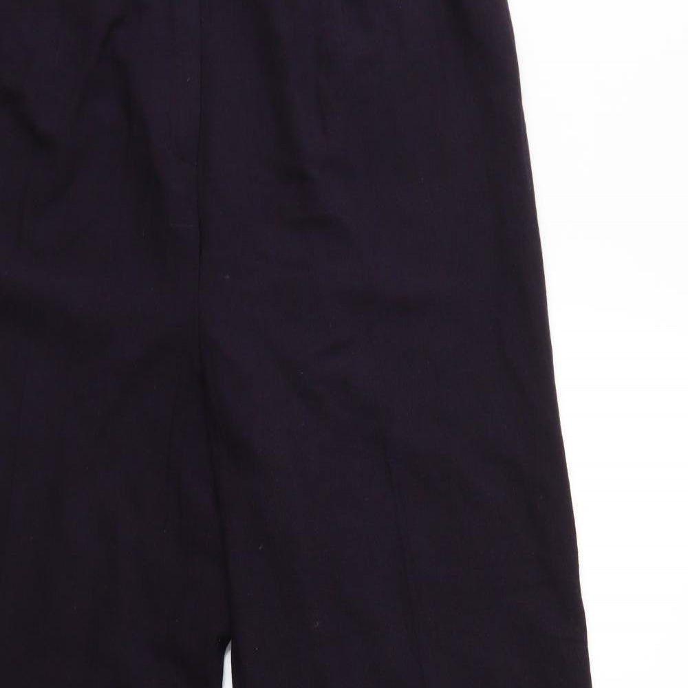 Alex & Co Womens Purple   Trousers  Size 18 L30 in
