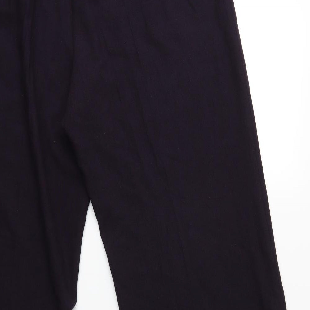 Alex & Co Womens Purple   Trousers  Size 18 L30 in