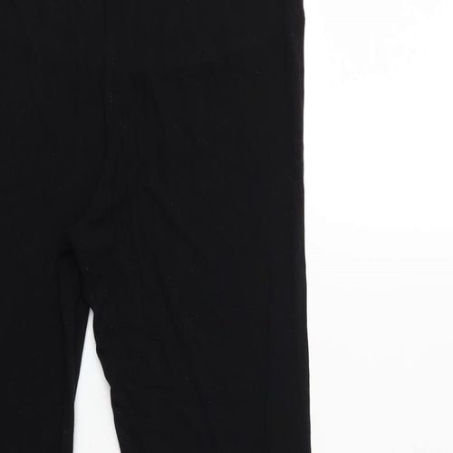 NEXT Womens Black   Pedal Pusher Leggings Size 12 L26 in